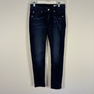 Rag & Bone Dark Blue Jeans “Capri” Stretch Size 27 Skinny Jeans